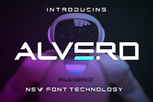 Alvero Font Review: A Futuristic Display Typeface for Bold Campaigns