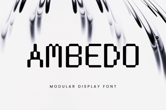 Ambedo: A Modern Modular Typeface for Editorial Design