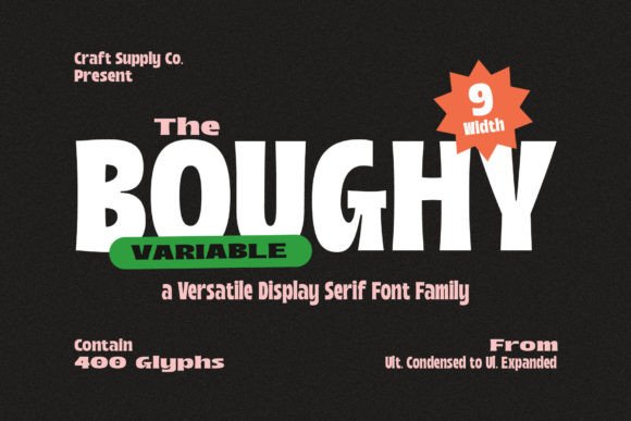 Boost Campaign Impact with Boughy Display Fonts