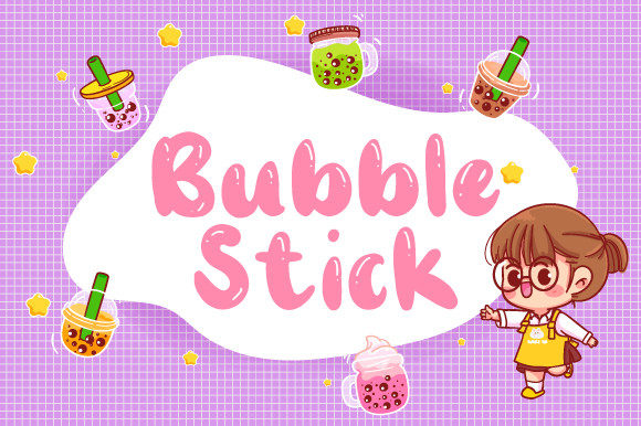 Bubble Stick: The Bubbly Display Font for Branding