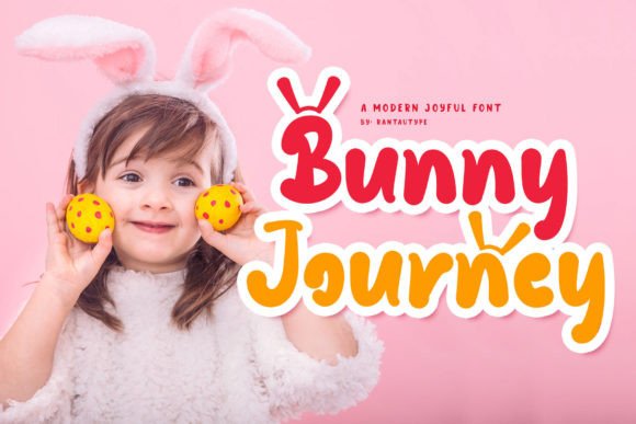 Bunny Journey: A Playful Display Font for Kids' Brands