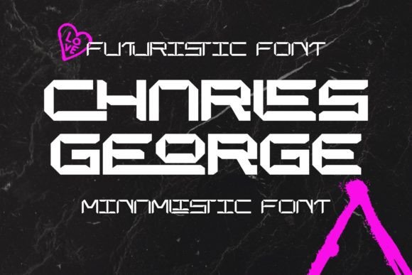 Charles George Font: Futuristic Type for Modern Crafts