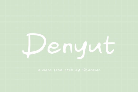 Denyut: A Modern Display Font for Campaigns