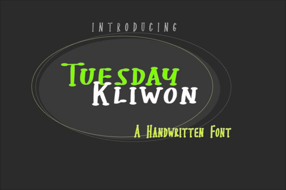 Elevate Editorial Layouts with Tuesday Kliwon Display Fonts
