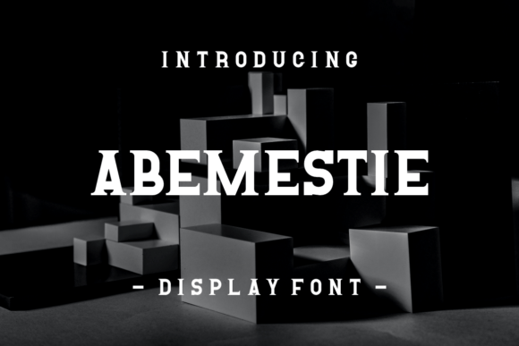 Elevate Your Shop with Abemestie Display Fonts