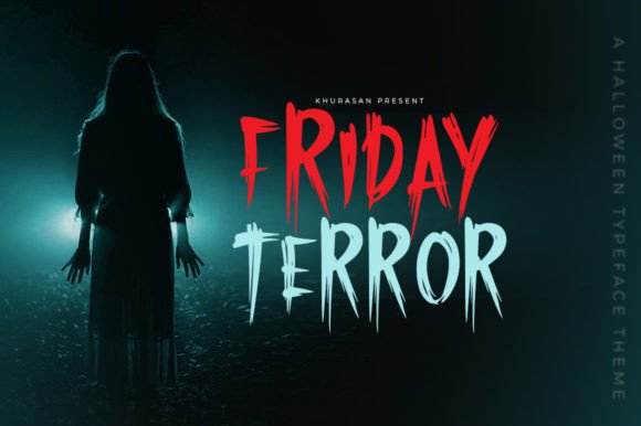Friday Terror Font: Spooky Display Type for Makers