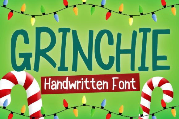 Grinchie Font: The Perfect Christmas Typeface for Small Brands
