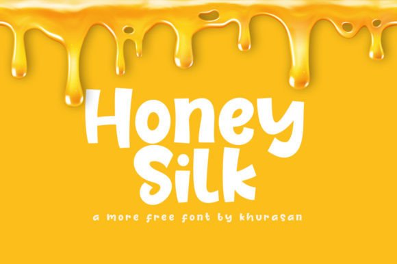Honey Silk: A Modern Display Font for Web Headers
