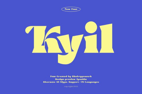 Kyil: A Bold Display Font for Unique Branding