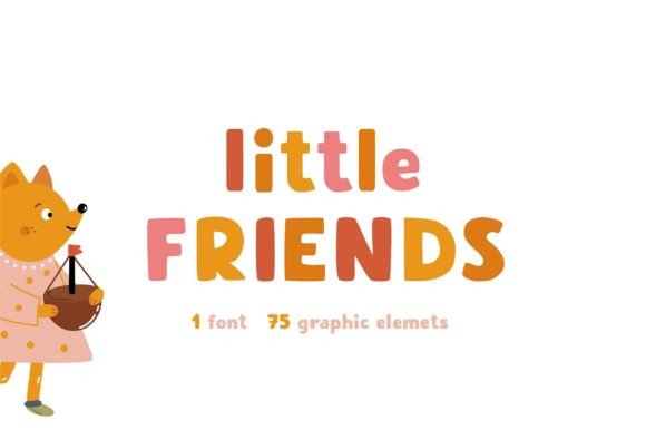 Little Friends: The Playful Display Font for Scroll-Stopping Content