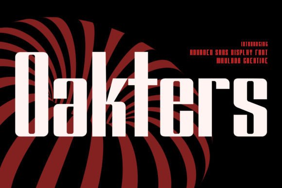 Oakters Font Review: Industrial Style & Free Download
