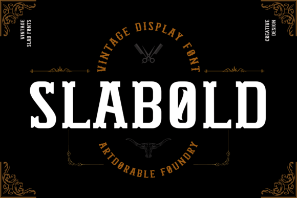 Slabold: The Vintage Display Font for Handmade Brands