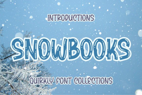 Snowbooks: A Handwritten Display Font for Digital Brands