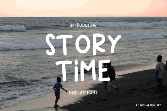 Story Time: The Handwritten Display Font for Viral Campaigns