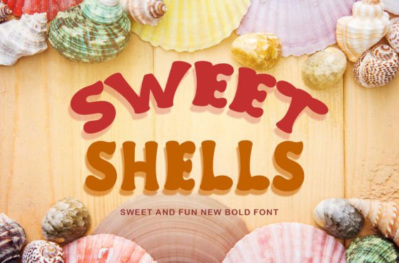 Sweet Shells Font Review: A Cute Display for Branding