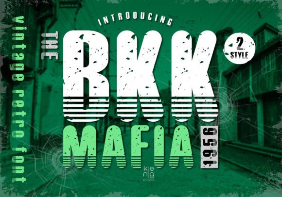Upgrade Your Brand Identity with Bkk Mafia Font