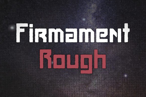 Using Firmament Rough for Retro-Futuristic Branding