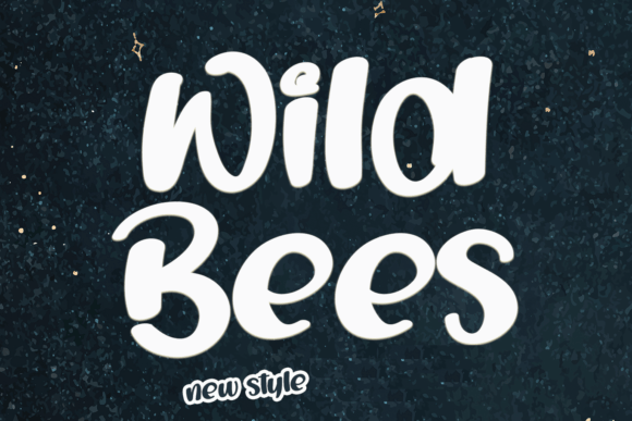 Wild Bees: A Romantic Display Font for Editorial Design